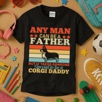 Corgi Father Kids T-Shirt thumb 3