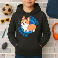 Corgi Lover Kids Hoodie thumb 2