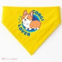 Corgi Lover USA-Made Doggie Bandana thumb 0
