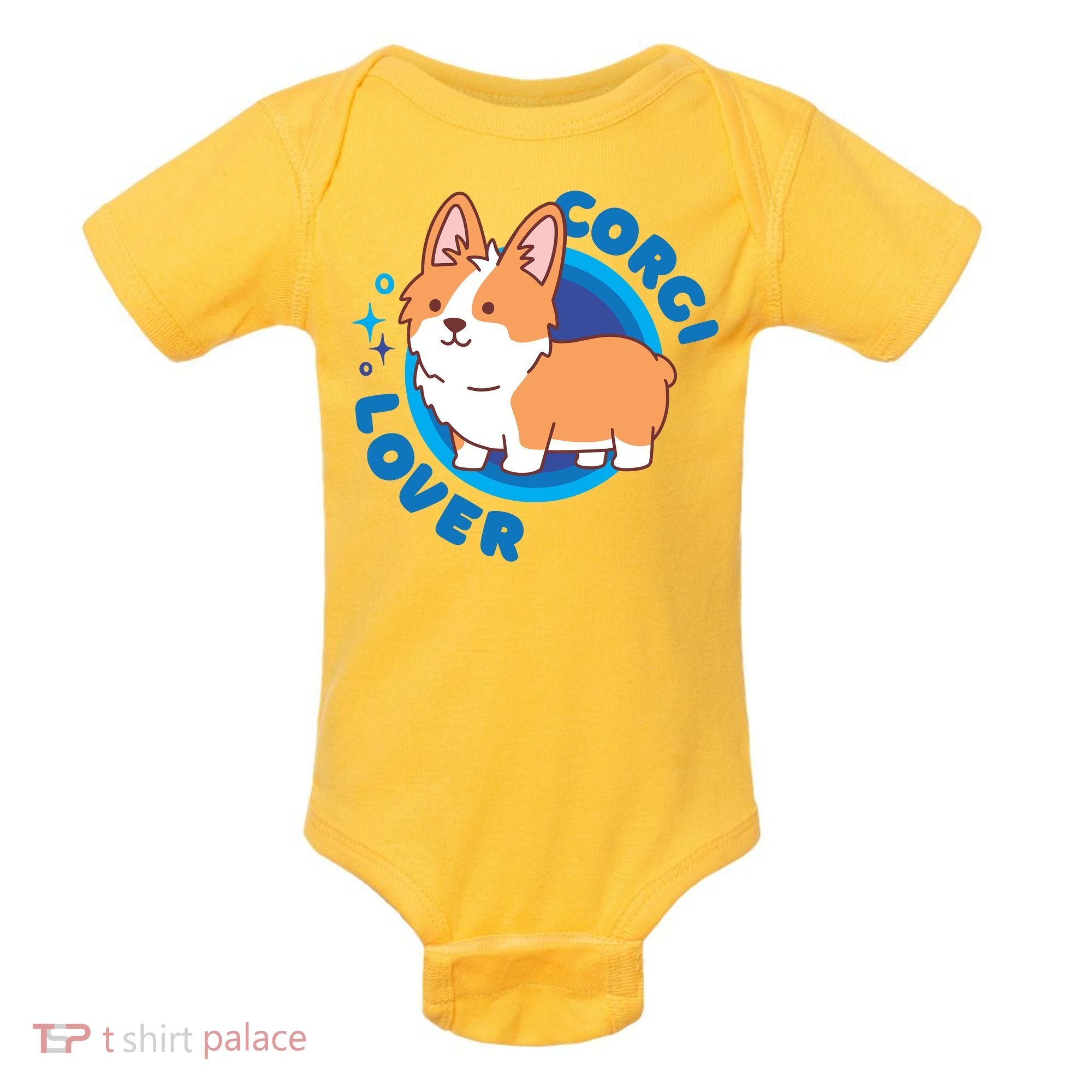 Corgi Lover Baby Bodysuit