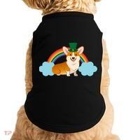 Corgi St. Patrick's Day Rainbow Doggie Tank thumb 0