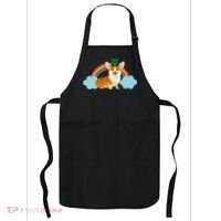 Corgi St. Patrick's Day Rainbow Apron thumb 0