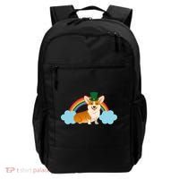 Corgi St. Patrick's Day Rainbow Backpack thumb 0