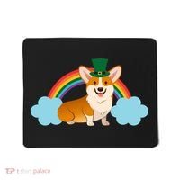 Corgi St. Patrick's Day Rainbow Mousepad thumb 0