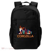 Corgzilla Funny Corgi Dog Backpack thumb 0