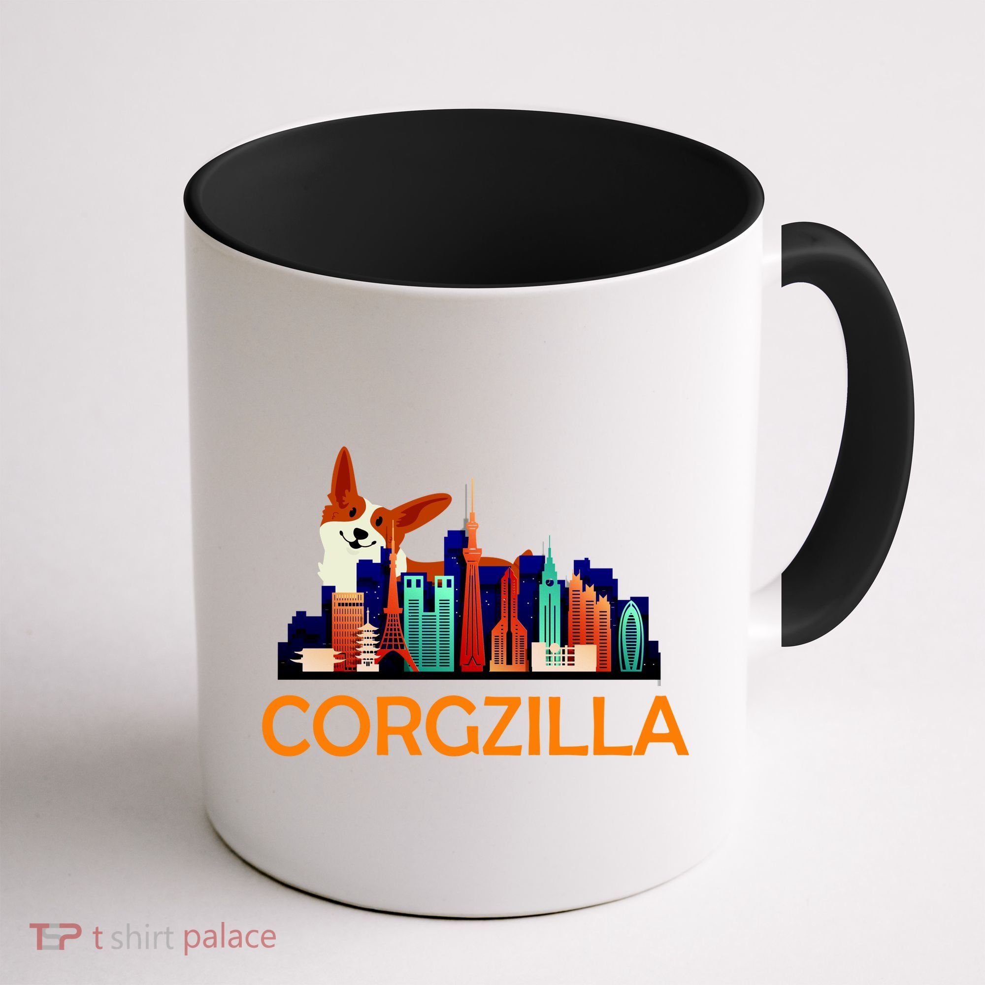 Corgzilla Funny Corgi Dog Coffee Mug