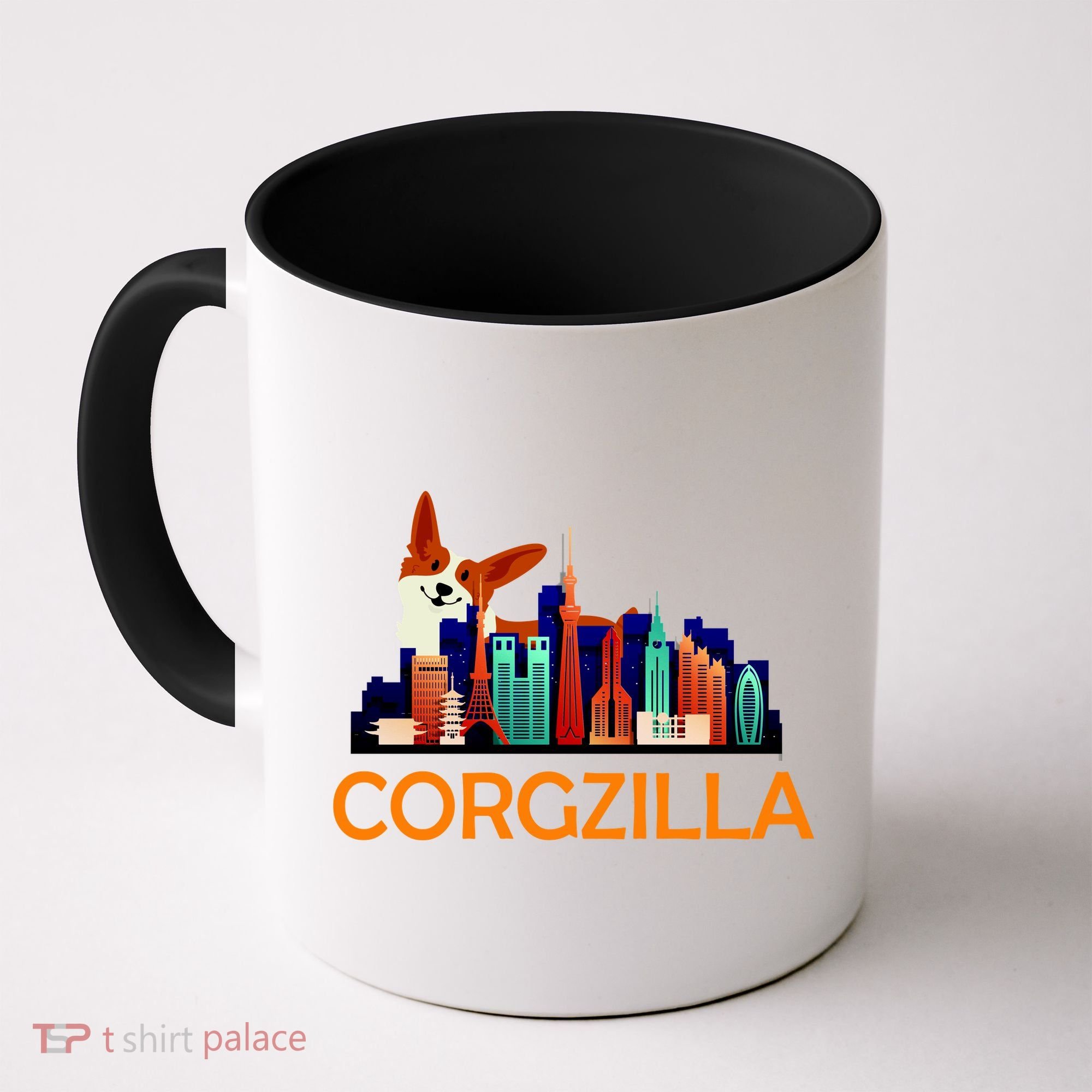 Corgzilla Funny Corgi Dog Coffee Mug