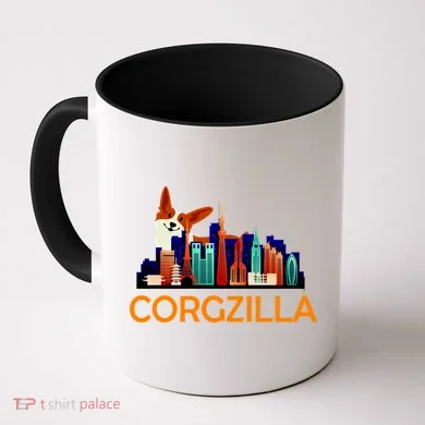 Corgzilla Funny Corgi Dog Coffee Mug