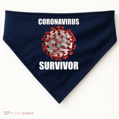 Coronapocalpse Survivor USA-Made Doggie Bandana