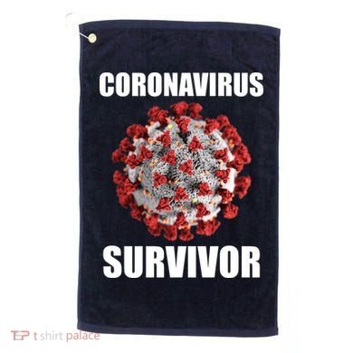Coronapocalpse Survivor Golf Towel