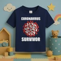 Coronapocalpse Survivor Toddler T-Shirt thumb 3