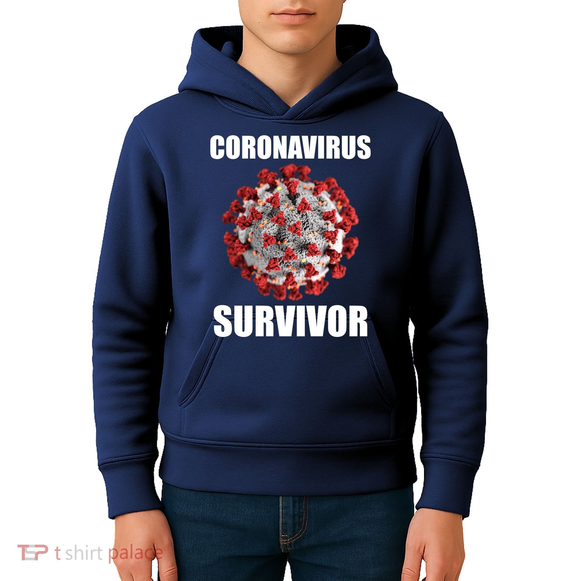 Coronapocalpse Survivor Kids Hoodie