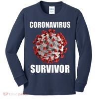 Coronapocalpse Survivor Kids Long Sleeve Shirt thumb 0