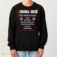 Coronavirus 2020 World Tour Women's Sweatshirt thumb 0