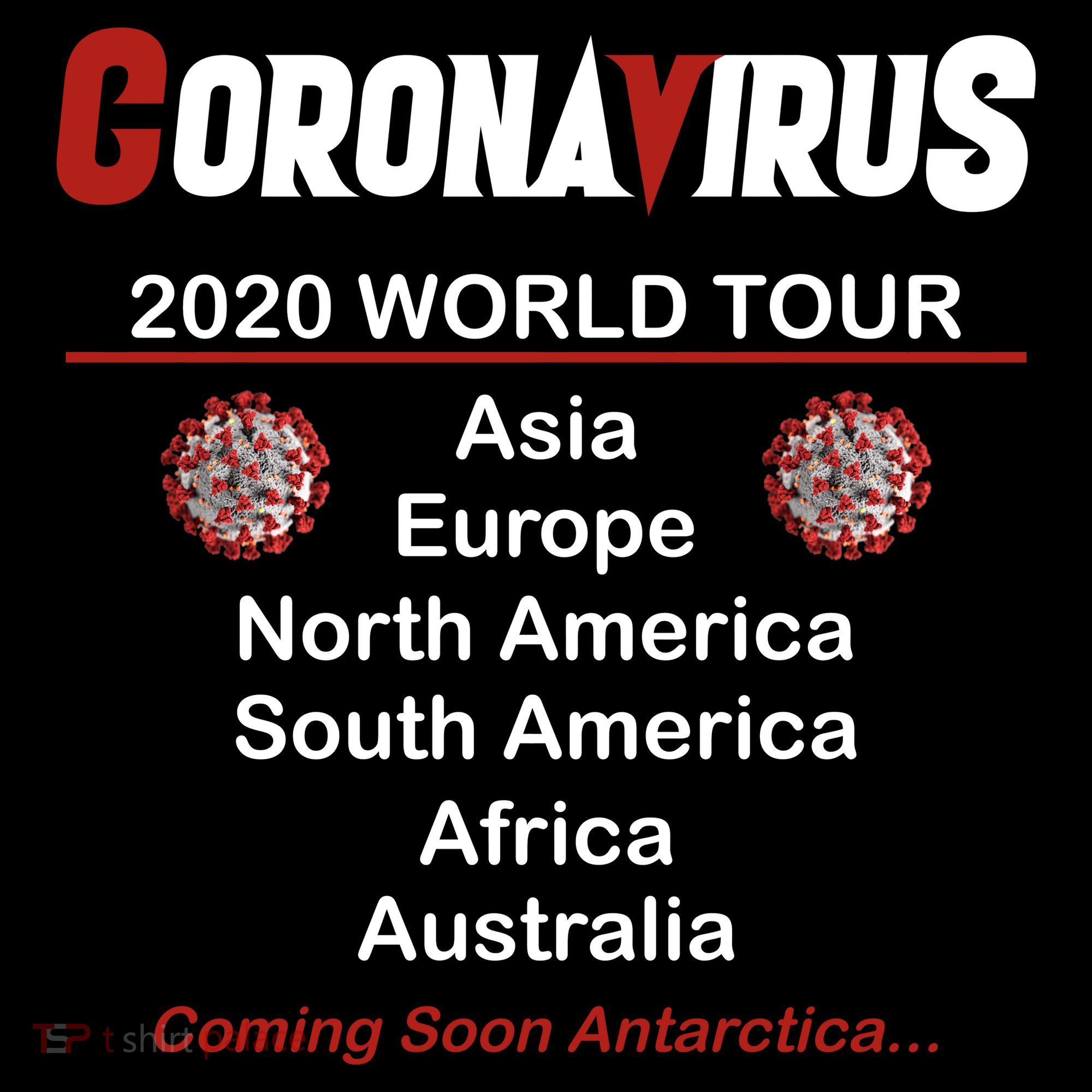 Coronavirus 2020 World Tour Bucket Hat