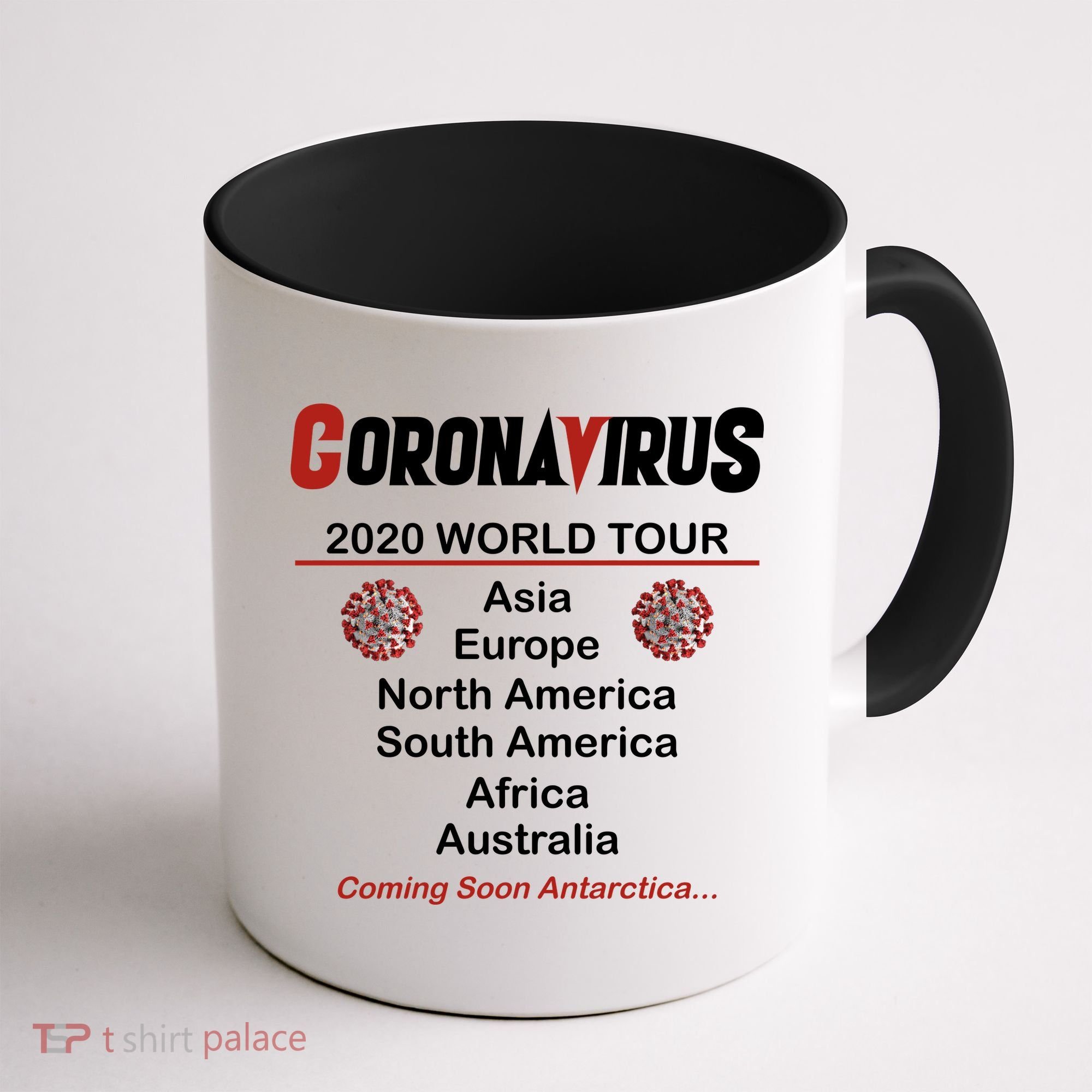 Coronavirus 2020 World Tour Coffee Mug