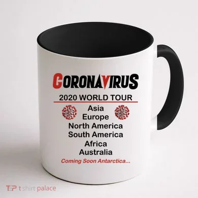 Coronavirus 2020 World Tour Coffee Mug back