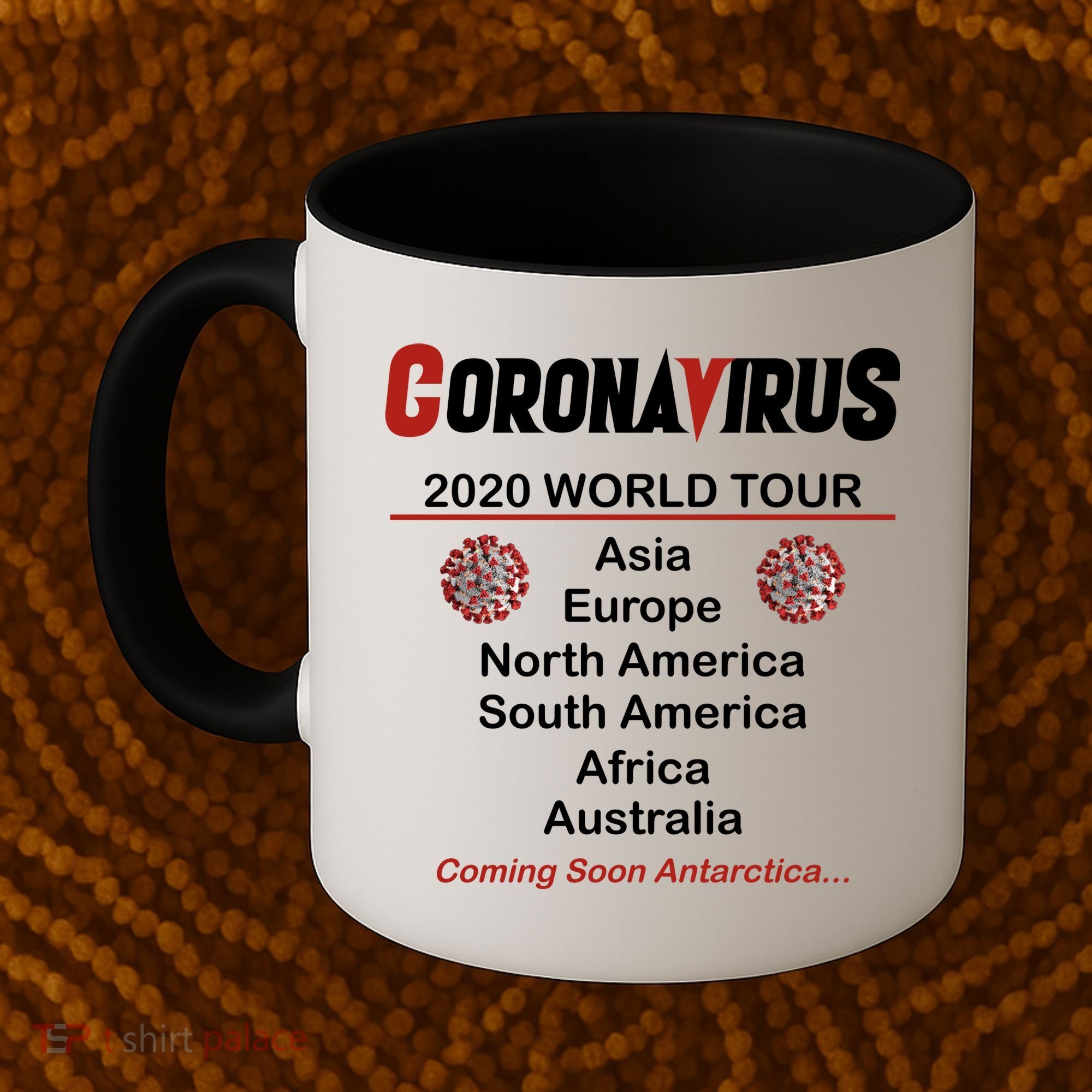 Coronavirus 2020 World Tour Coffee Mug