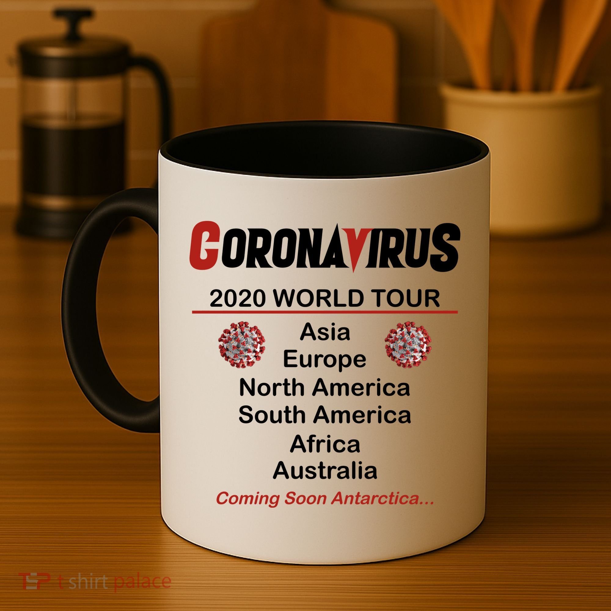 Coronavirus 2020 World Tour Coffee Mug