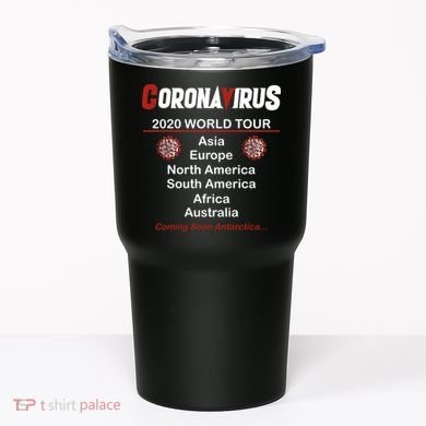Coronavirus 2020 World Tour Tumbler
