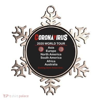 Coronavirus 2020 World Tour Ornament