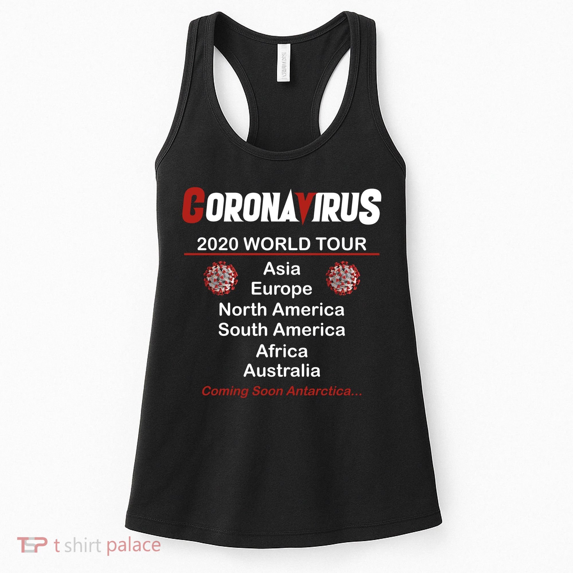 Coronavirus 2020 World Tour Women's Tank Top