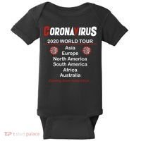 Coronavirus 2020 World Tour Baby Bodysuit thumb 0