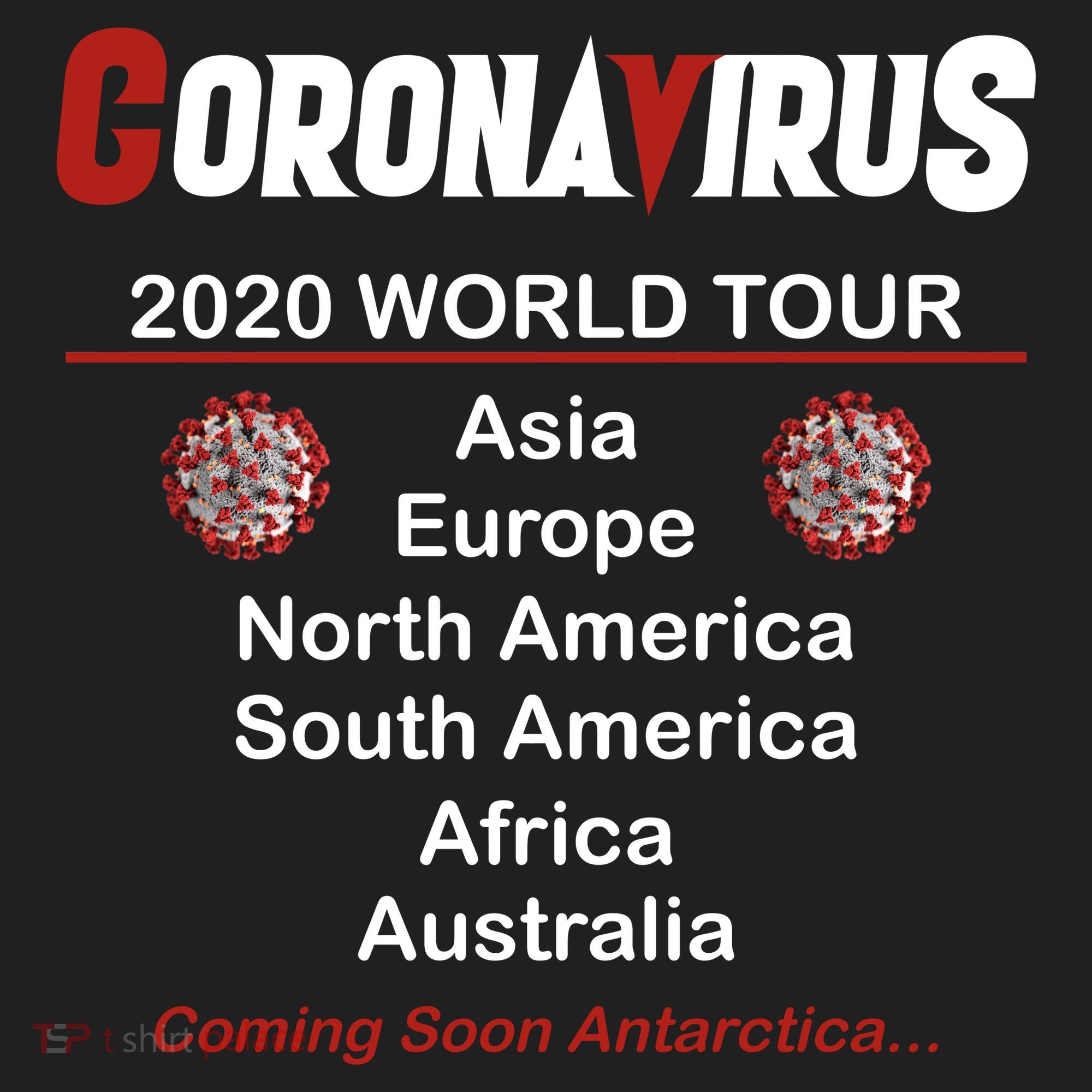Coronavirus 2020 World Tour Hat