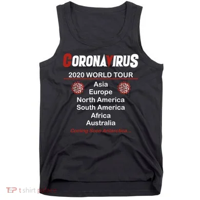 Coronavirus 2020 World Tour Tank Top