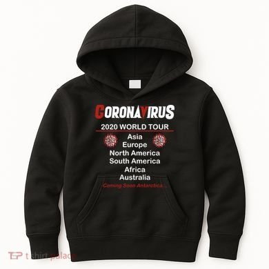 Coronavirus 2020 World Tour Kids Hoodie