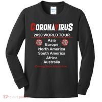 Coronavirus 2020 World Tour Kids Long Sleeve Shirt thumb 0