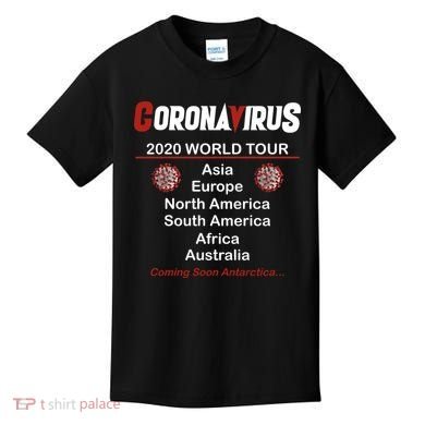 Coronavirus 2020 World Tour Kids T-Shirt