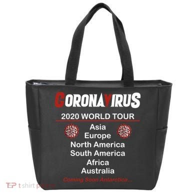 Coronavirus 2020 World Tour Tote Bag