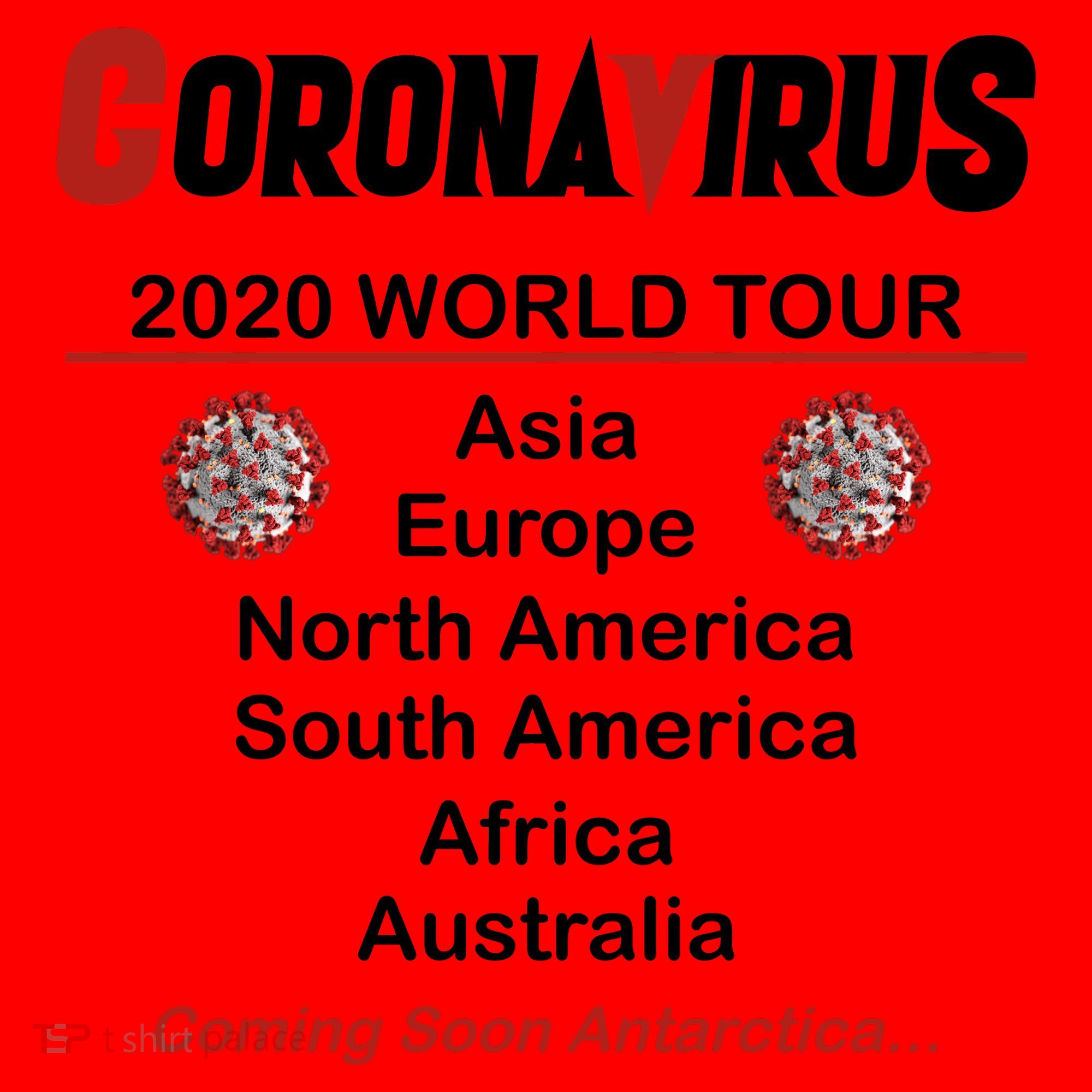 Coronavirus 2020 World Tour Santa Hat