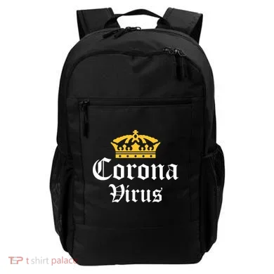 CoronaVirus Crown Logo Backpack
