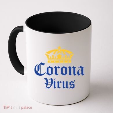 CoronaVirus Crown Logo Coffee Mug