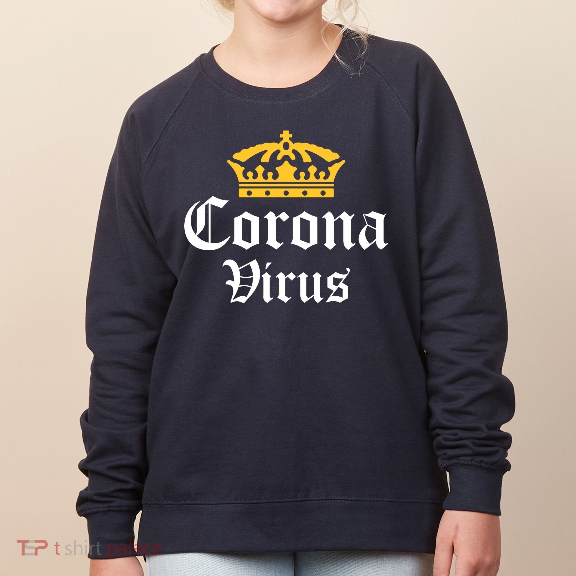 CoronaVirus Crown Logo Women's Sweatshirt