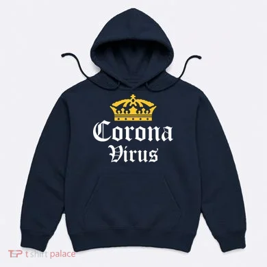 CoronaVirus Crown Logo Hoodie
