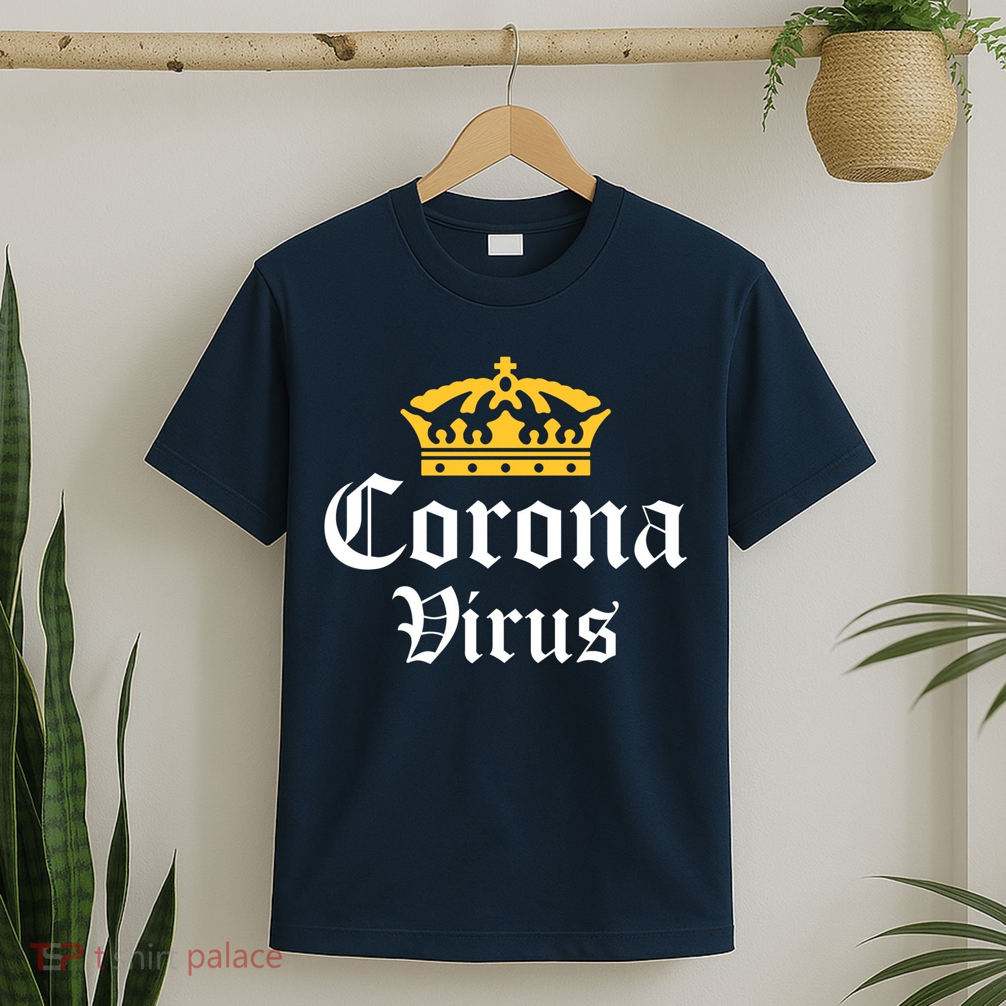 CoronaVirus Crown Logo T-Shirt