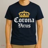 CoronaVirus Crown Logo T-Shirt thumb 3