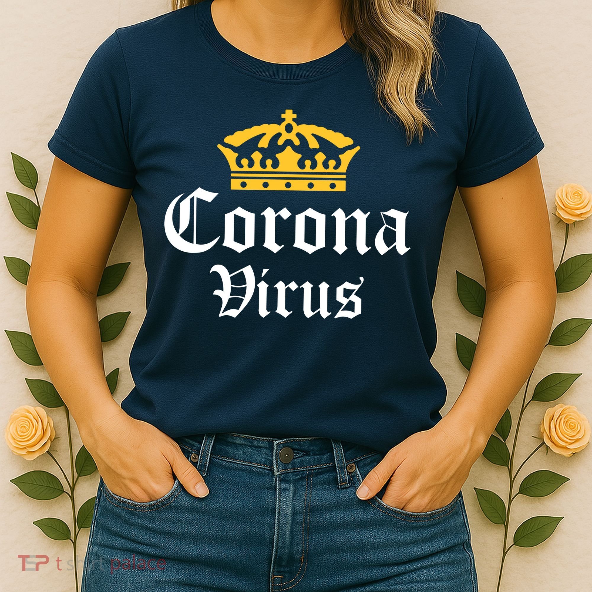 CoronaVirus Crown Logo Women's T-Shirt