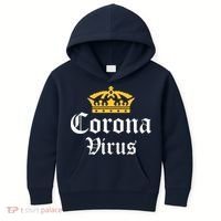 CoronaVirus Crown Logo Kids Hoodie thumb 0