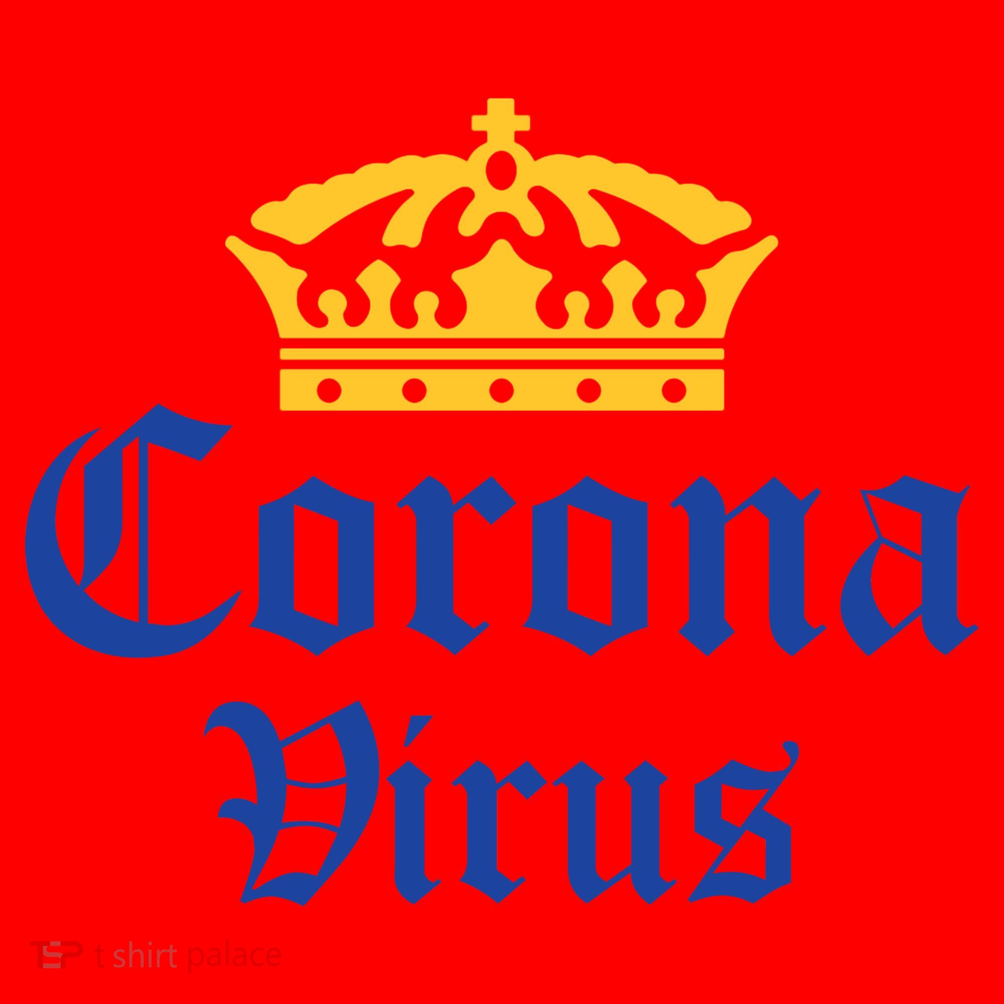 CoronaVirus Crown Logo Santa Hat