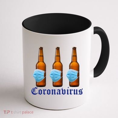 Coronavirus Funny Beer Doctor Coffee Mug back