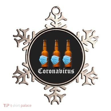 Coronavirus Funny Beer Doctor Ornament