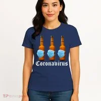 Coronavirus Funny Beer Doctor Women's T-Shirt thumb 4