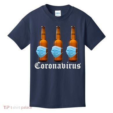 Coronavirus Funny Beer Doctor Kids T-Shirt