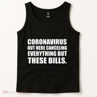 Coronavirus Out Here Canceling Everything But These Bills Tank Top thumb 2