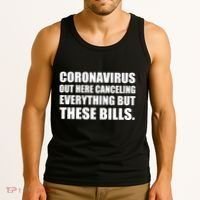Coronavirus Out Here Canceling Everything But These Bills Tank Top thumb 3