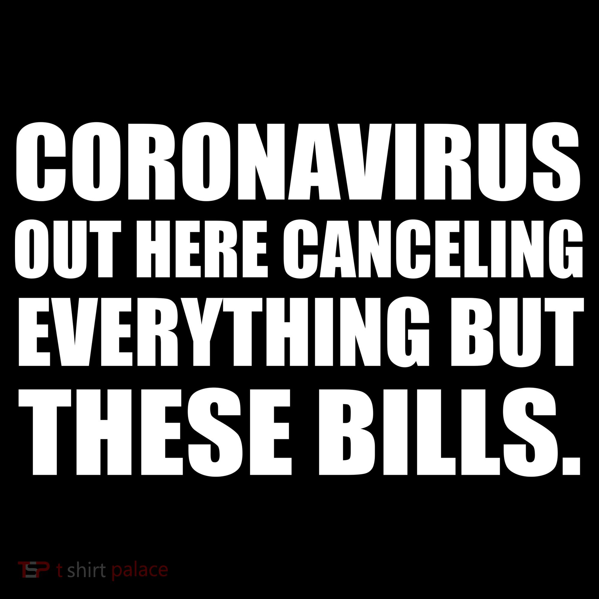 Coronavirus Out Here Canceling Everything But These Bills Tank Top